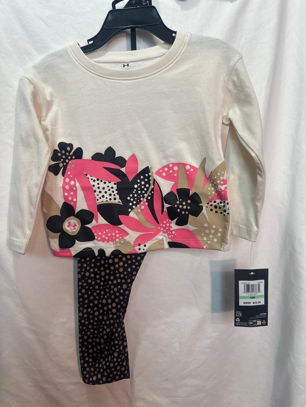 NWT Girls Under Armour Set